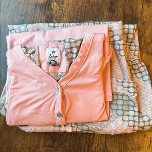 Pajama Set | Very Soft | Echo | Pink and Gray